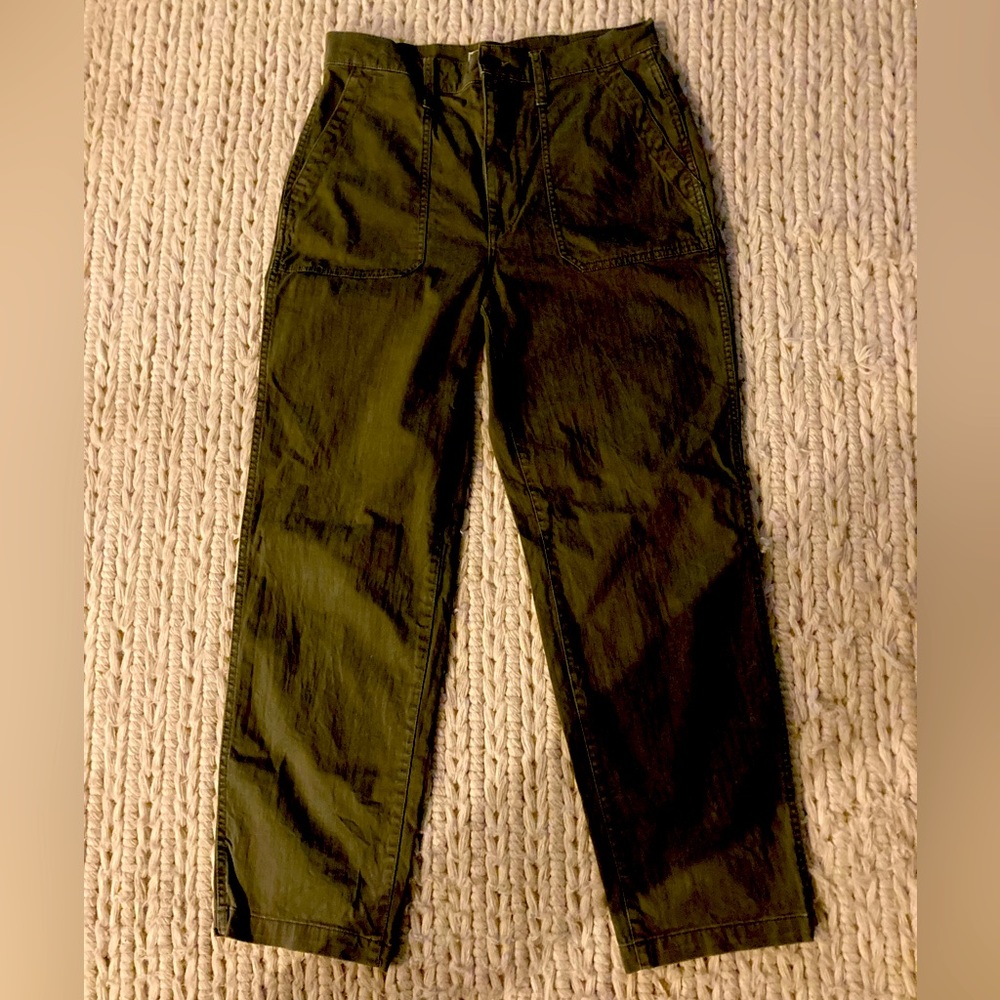 Madewell green pants size 28